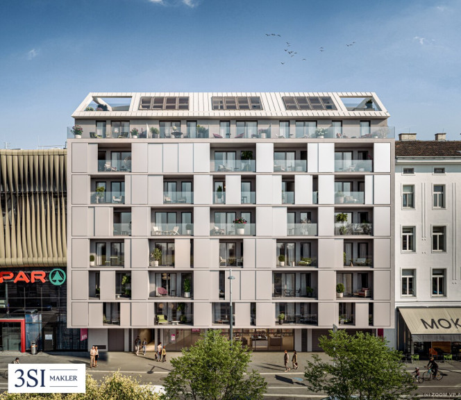 Wohnung - 1210, Wien - Am Spitz : Modernes Wohnen mit Balkon