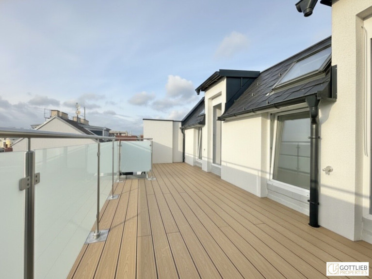 Wohnung - 1160, Wien - Erstbezug in U-Bahn-Nähe! Sonniges 4-Zimmer-Penthouse mit zwei westseitigen Terrassen und Fernblick