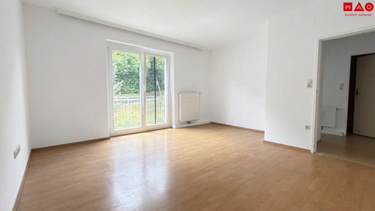 Wohnung - 4593, Grünburg - Ruhige Singlewohnung in Grünburg mit sonnigem Balkon, gemütlichem Wohnbereich und separater Essküche in ländlicher Idylle - naturnah wohnen, entspannen und die Vorzüge des Steyrtals genießen!