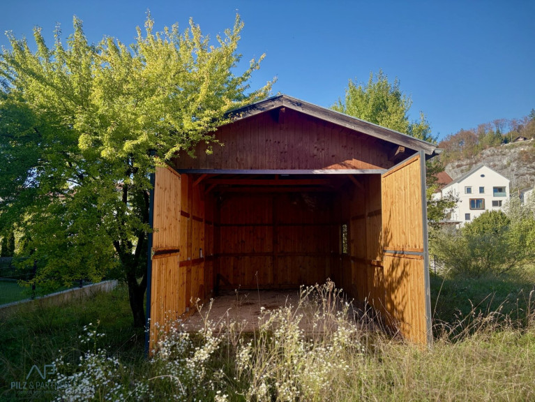 Grundstück - 5421, Adnet - Freizeit-Idyll mit Bachlauf und Wohnmobileinstellplatz.