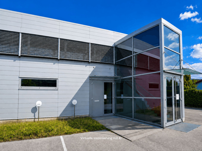 Halle / Lager / Produktion - 2840, Edlitz - Attraktives Betriebsareal mit Büro- und Lagerfläche in der Gemeinde Edlitz