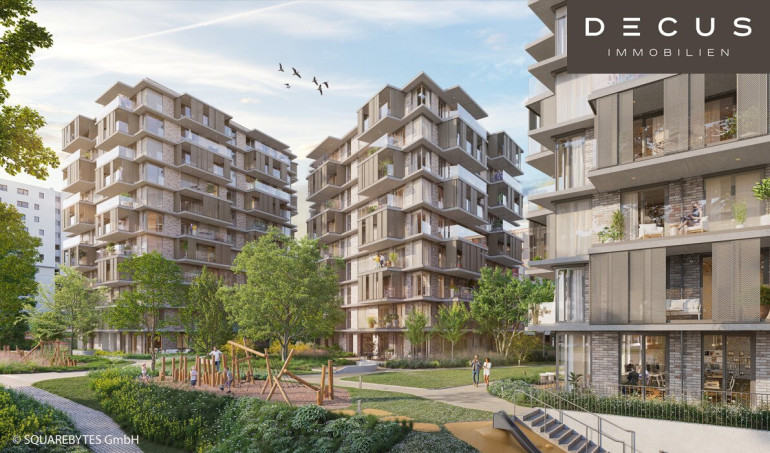 Wohnung - 1030, Wien - DREI ZIMMER + VILLAGE IM DRITTEN + BAUFELD 13 + ERSTBEZUG + EIGENTUMSWOHNUNGEN + STADTQUARTIER IM DRITTEN