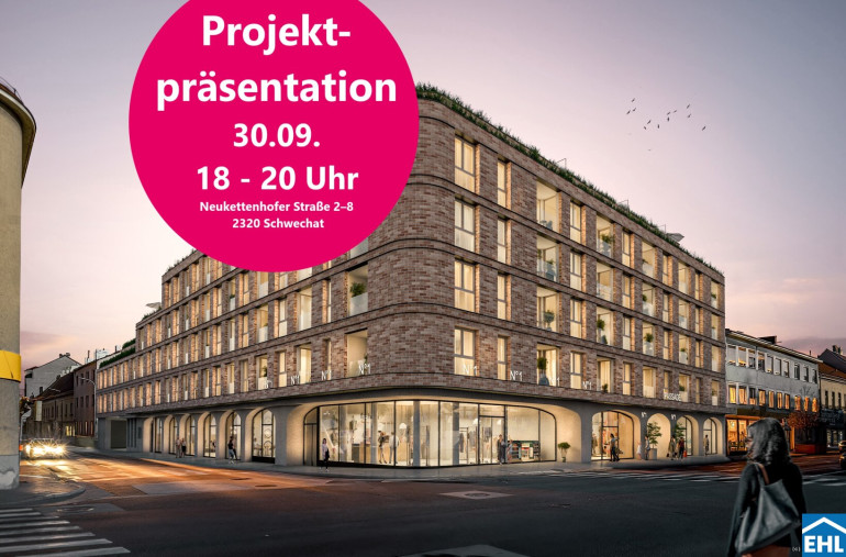 Wohnung - 2320, Schwechat - N°1 Schwechat – Modern leben am Hauptplatz