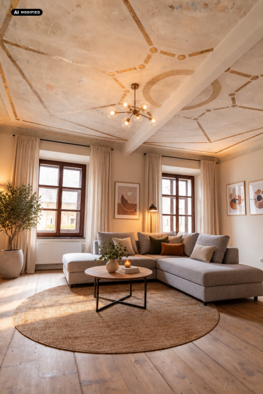 Wohnung - 8490, Bad Radkersburg - Historische, vollsanierte  2-Zimmer-Altstadtwohnung – bereits vermietet – € 585,72 Monatsmiete - ca. 45,14 m² !
