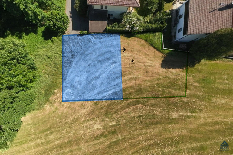 Grundstück - 5020, Salzburg - Mit Blick in den Süden - Grundstückshälfte in Salzburg-Itzling
