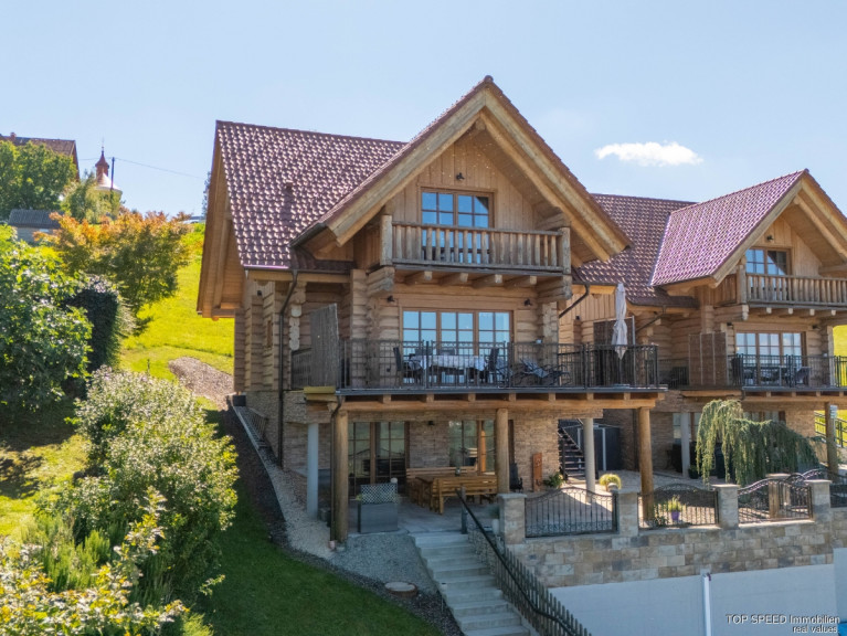 Haus - 8443, Gleinstätten / Sausal - Dein Premium-Biochalet mit High-End-Weitblick über die Steirische Weinstraße   bis zur Koralm!