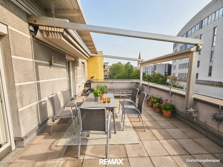 Wohnung - 4020, Linz - Gepflegte 4-Zimmer-Dachgeschoßwohnung in Linz mit 2 Terrassen & 2 Tiefgaragenstellplätzen