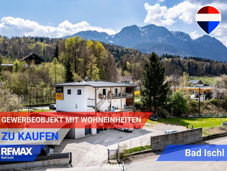 Halle / Lager / Produktion - 4820, Bad Ischl - PREISUPDATE – Vielseitige Gewerbeimmobilie mit Verkauf, Büro, Lager & Wohnen in Bad Ischl