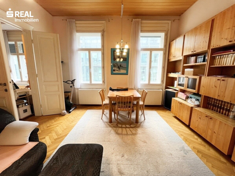 Wohnung - 1030, Wien - Attraktive 3-Zimmer-Altbauwohnung in Top-Lage bei Wien Mitte