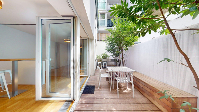 Büro / Praxis - 1080, Wien - Büro Loft mit begrünter Innenhof-Terrasse