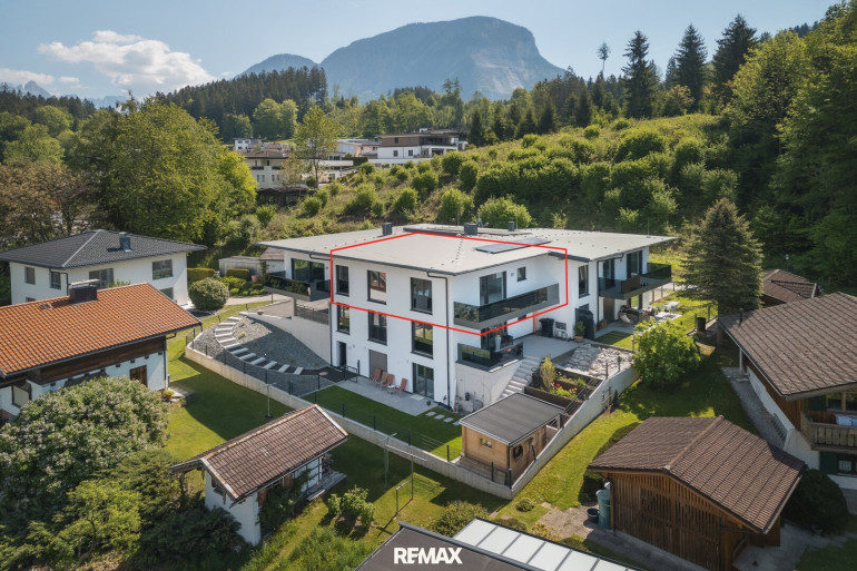 Wohnung - 6322, Kirchbichl - NEUBAU - Sonnige 4-Zimmerwohnung mit Blick über das Inntal!