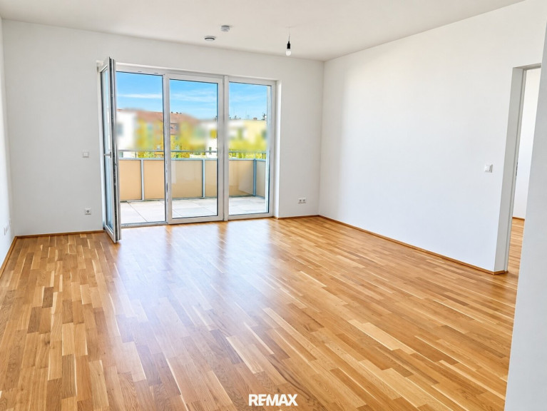 Wohnung - 4600, Wels - ERSTBEZUG IN WELS: Großzügige 2-Zimmer-Wohnung mit Loggia/Balkon, Top-Ausstattung & 2 Tiefgaragenplätzen