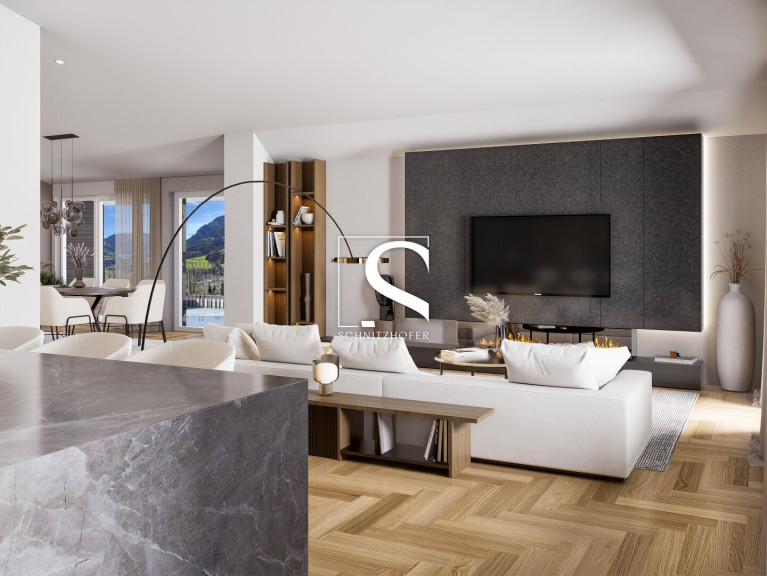 Wohnung - 5621, Sankt Veit im Pongau - DAS PENTHOUSE - DAS SONN.VEIT | Letzte Einheit im Projekt | 360°-Ausblick. 4-Meter Raumhöhe. Barrierefrei & Tiefgarage.