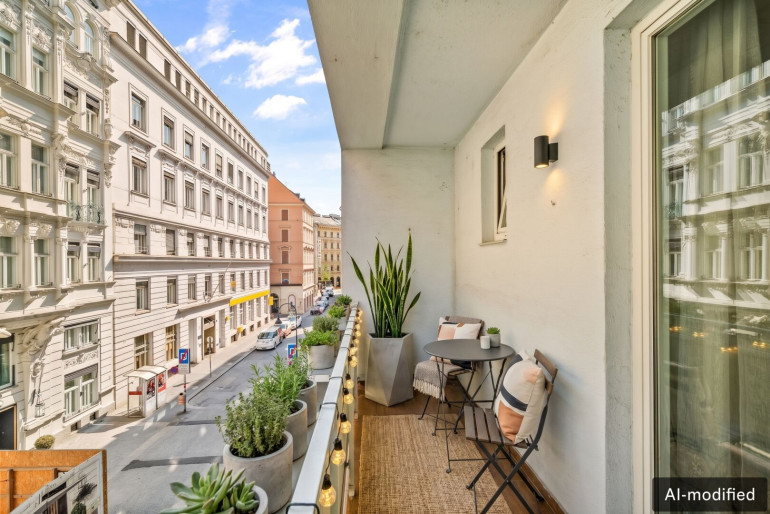 Wohnung - , keine Angabe - Einladende Citywohnung mit Balkon im Herzen der Stadt