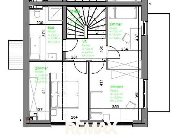Haus - 8055, Seiersberg-Pirka - ERSTBEZUG! Ziegelmassiv-Doppelhaushälfte mit 300 m² Garten in Seiersberg! Provisionsfrei!