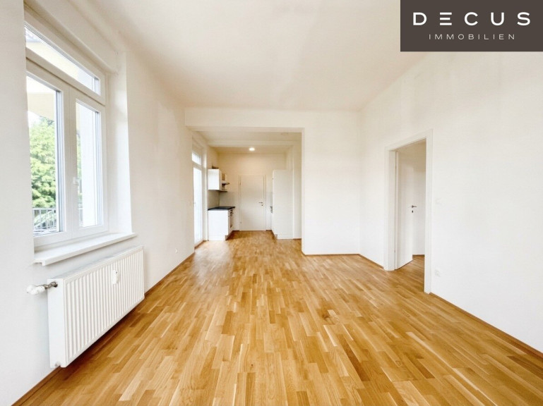 Wohnung - 8047, Graz - | CHARMANTE 2-ZIMMER WOHNUNG MIT GROSSZÜGIGER SW-TERRASSE | IN WUNDERSCHÖNER ALTBAU-VILLA | HELL & GEMÜTLICH | IDEAL FÜR STUDENTEN, SINGELS ODER PÄRCHEN | NÄHE MED-UNI | TOP LAGE