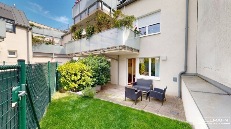 Wohnung - 1230, Wien - MAUER | 3 ZIMMER GARTENWOHNUNG 85m² + BÜRO / KLEINES LADENLOKAL 27m² – FLEXIBLE NUTZUNG NAHE MAURER HAUPTPLATZ | ZELLMANN IMMOBILIEN