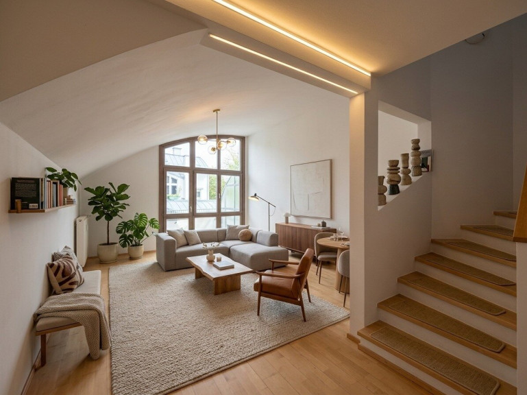 Wohnung - 1140, Wien - 1140! Schöne 5-Zimmer-DG-Maisonette mit Terrasse, Balkon und zwei Bädern in Grünruhelage!