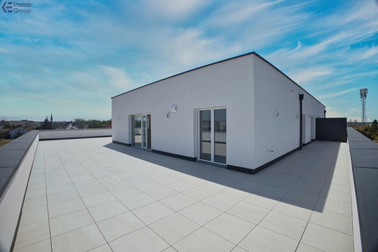Wohnung - 4050, Traun - Neubau-Erstbezug Traun: 4 Zimmer, 112 m², 104 m² Dachterrasse, Top 20