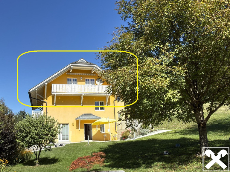 Wohnung - 9353, Schiefling am See - Charmante Dachgeschosswohnung nahe dem Wörthersee mit Gartenanteil