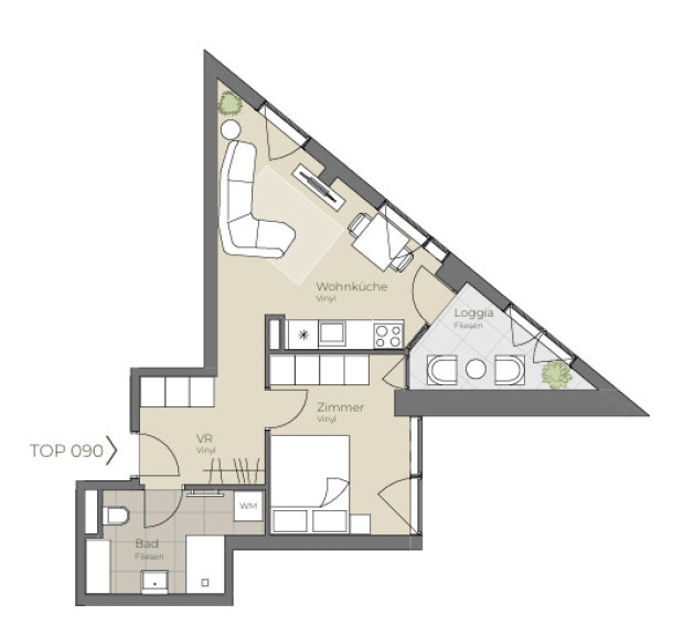 Wohnung - 4020, Linz - NEU, MODERN, ZENTRAL