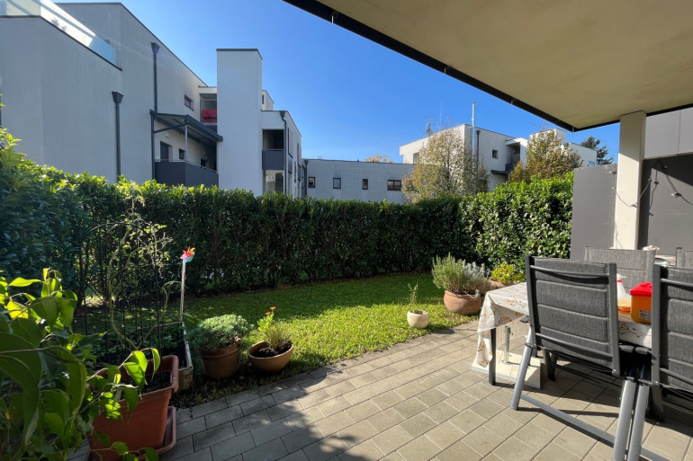 Wohnung - 8041, Graz-Liebenau - Verkauf einer vermieteten 2-Zimmerwohnung mit Terrasse und Garten