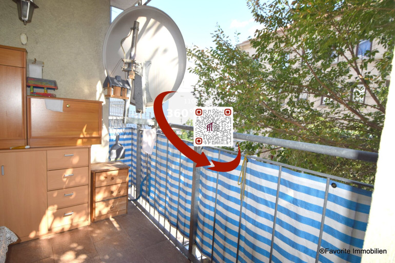 Wohnung - 1100, Wien - Helle 3-Zimmer-Wohnung, zentral begehbar, mit Südbalkon in 1100 Wien
