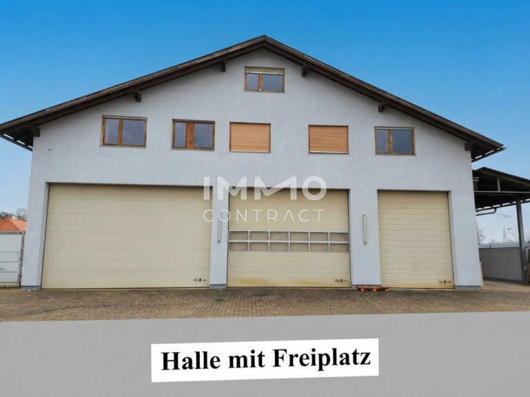 Halle / Lager / Produktion - 8430, Kaindorf - LEIBNITZ: 3 HALLEN + 8 WOHNUNGEN + GROSSE FREIFLÄCHE NAHE AUTOBAHN AUF-u. ABFAHRT