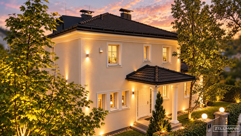 Haus - 1130, Wien,Hietzing - GRENZNAH ZU HIETZING | REPRÄSENTATIVE VILLA – GROSSZÜGIGES WOHNEN AUF 909 m² GRUND -  ca. 340 m² WOHN/NUTZFLÄCHE | LIFT | ZELLMANN IMMOBILIEN