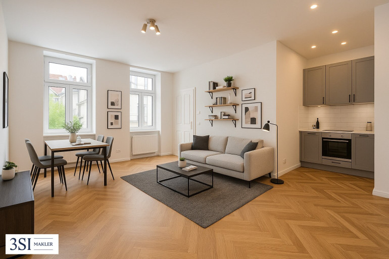 Wohnung - 1100, Wien - Erstbezug in ruhiger Lage – Singletraum am Laubeplatz