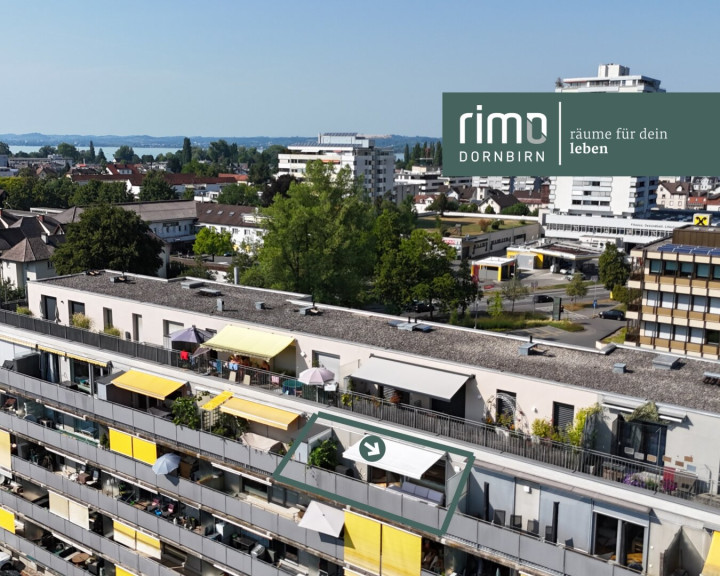 Wohnung - 6900, Bregenz - Über den Dächern von Bregenz – sonnige 3-Zimmer-Wohnung mit Aussicht und Terrasse