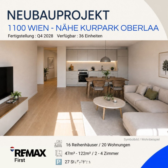 Haus - 1100, Wien,Favoriten - Exklusive Kurparkresidenzen - Eigennutzung oder INVESTMENT