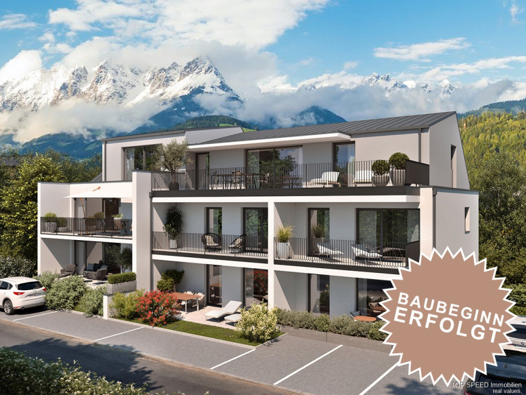 Wohnung - 5500, Bischofshofen - Familientraum: Moderne 4 - Zimmer Wohnung mit Balkon und Garten in Bischofshofen