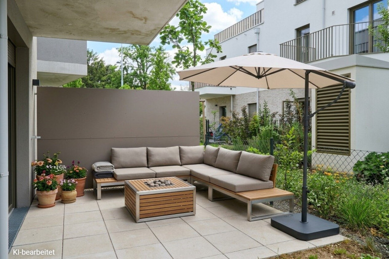 Wohnung - 1210, Wien - HIRSCHFELD – Einzigartige 2-Zimmer-Wohnung mit Terrasse und eigenem Garten