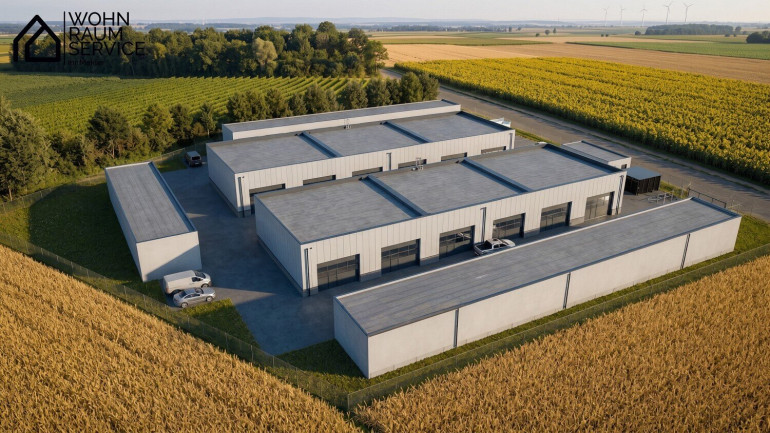 Halle / Lager / Produktion - 3462, Frauendorf an der Au - Starten Sie durch! Generalgenehmigte Gewerbehallen von 54m² - 653m²