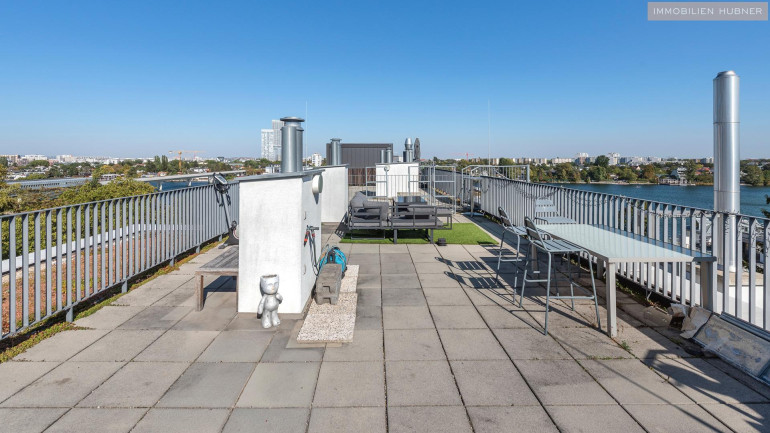 Wohnung - 1220, Wien - Hier wird die ALTE DONAU zum Panorama! Was für ein Ausblick.