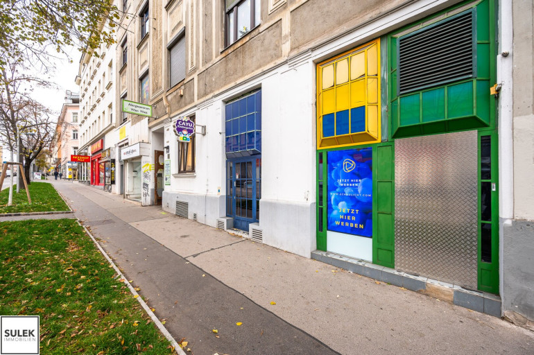 Einzelhandel - 1150, Wien,Rudolfsheim-Fünfhaus - Flexibel gestaltbares Geschäftslokal (83 m²) in Top-Frequenzlage an der Hütteldorfer Straße – Hohe Sichtbarkeit & Provisionsfrei!