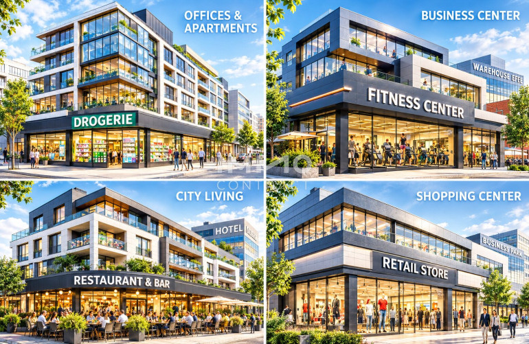 Halle / Lager / Produktion - 1210, Wien,Floridsdorf - Verfügbare  Gewerbe. Catering, Retail, Fitness,- ,Veranstaltungs- und Büroflächen sowie,Laborflächen,in optimale Lagen Wiens