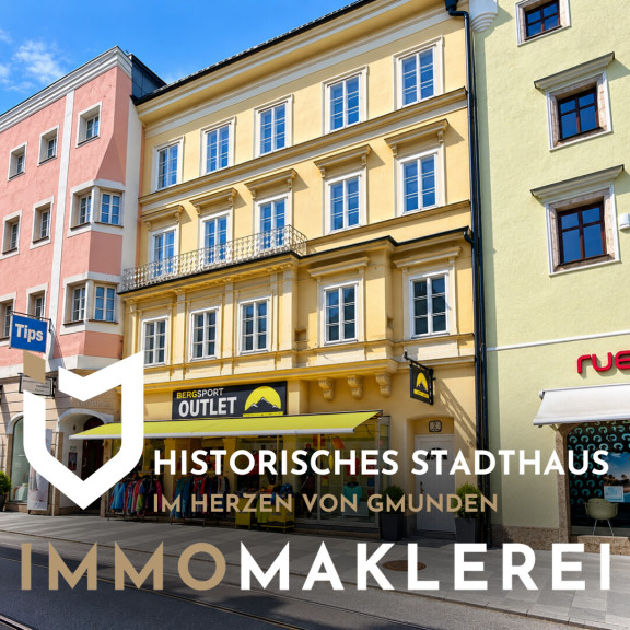 Haus - 4810, Gmunden - HISTORISCHES STADTHAUS
IM HERZEN VON GMUNDEN