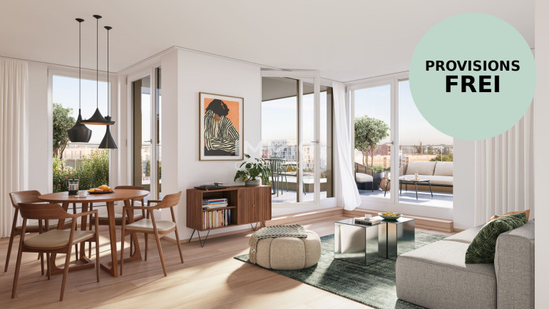 Wohnung - 1230, Wien - Provisionsfrei! Neu am Markt! Tolle 3 Zimmer Balkonwohnung in wunderschönem Neubau