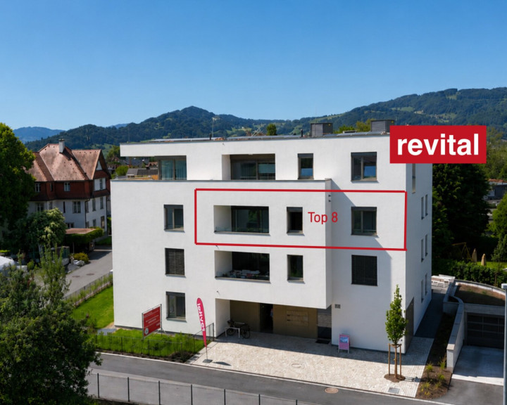 Wohnung - 6890, Lustenau - OPEN HOUSE AM KILBI-SONNTAG - Wohnen mit Weitblick und mit € 20.000 Preisvorteil bis 31.10.26 - Zentrumsnahe & ruhige Terrassenwohnung - Top 8 - Bezugsbereit