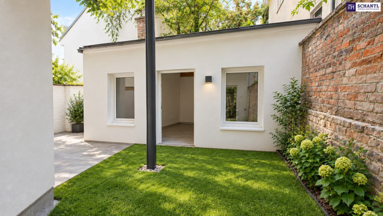 Wohnung - 1170, Wien - Exklusive, neu sanierte Gartenwohnung mit eigenem Hofgebäude + moderner Luftwärmepumpe + rundum saniertes Altbauhaus