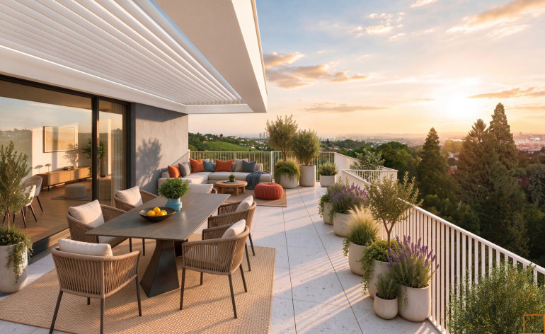 Wohnung - 1170, Wien - Penthouse Deluxe - Wienblick mit großzügigen Freiflächen