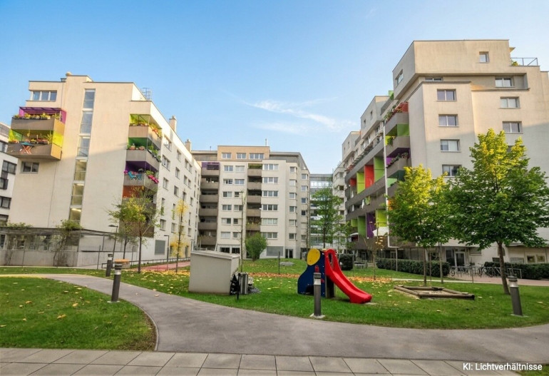 Wohnung - 1020, Wien - Teilmöblierte 2-Zimmer-Wohnung mit Loggia und extras im Haus!