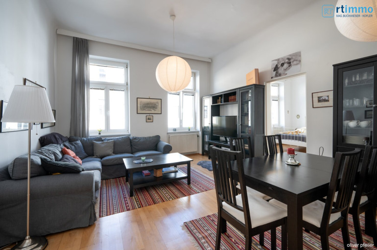 Wohnung - 1030, Wien - WIENER ALTBAUCHARME – GROSSZÜGIGES WOHNEN ZWISCHEN BELVEDERE UND HAUPTBAHNHOF