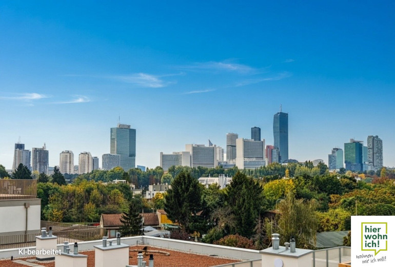 Wohnung - 1210, Wien - ☀️ Traumhafte 3-Zimmer-Dachgeschosswohnung mit Skyline-Blick zur Miete ☀️