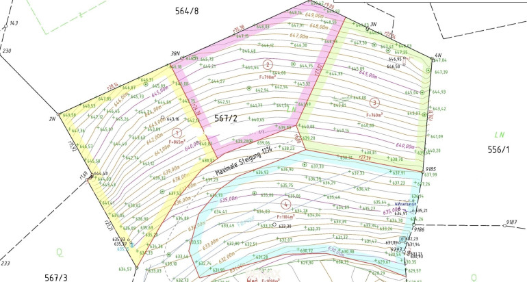 Grundstück - 9560, Feldkirchen in Kärnten - Wohnen im Grünen, stadtnah gelegen – Baugrundstück mit ca. 1.104 m² in Waiern