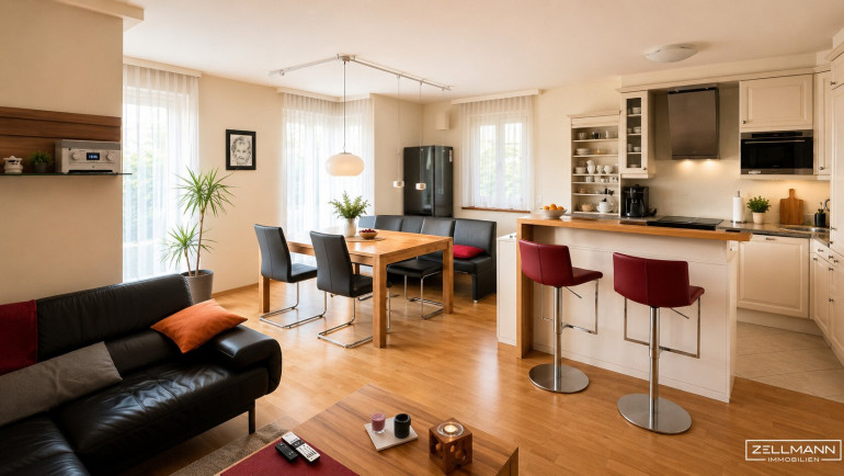 Wohnung - 2380, Perchtoldsdorf - Familien-Gartenwohnung mit 2 Garagenplätzen in top Zustand | ZELLMANN IMMOBILIEN