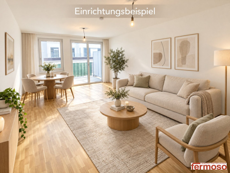 Wohnung - 1100, Wien - Helle 3-Zimmer-Wohnung mit zwei Balkonen direkt beim Erholungsraum Laaerwald