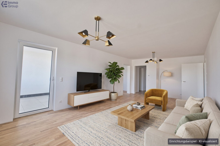 Wohnung - 4050, Traun - Neubau-Erstbezug Traun: 2 Zimmer, 68 m², Loggia, Top 13